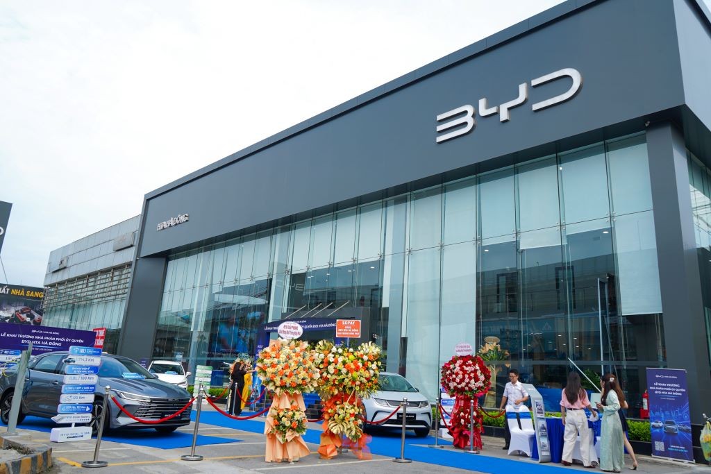 BYD Việt Nam khai trương Showroom BYD HTA Hà Đông