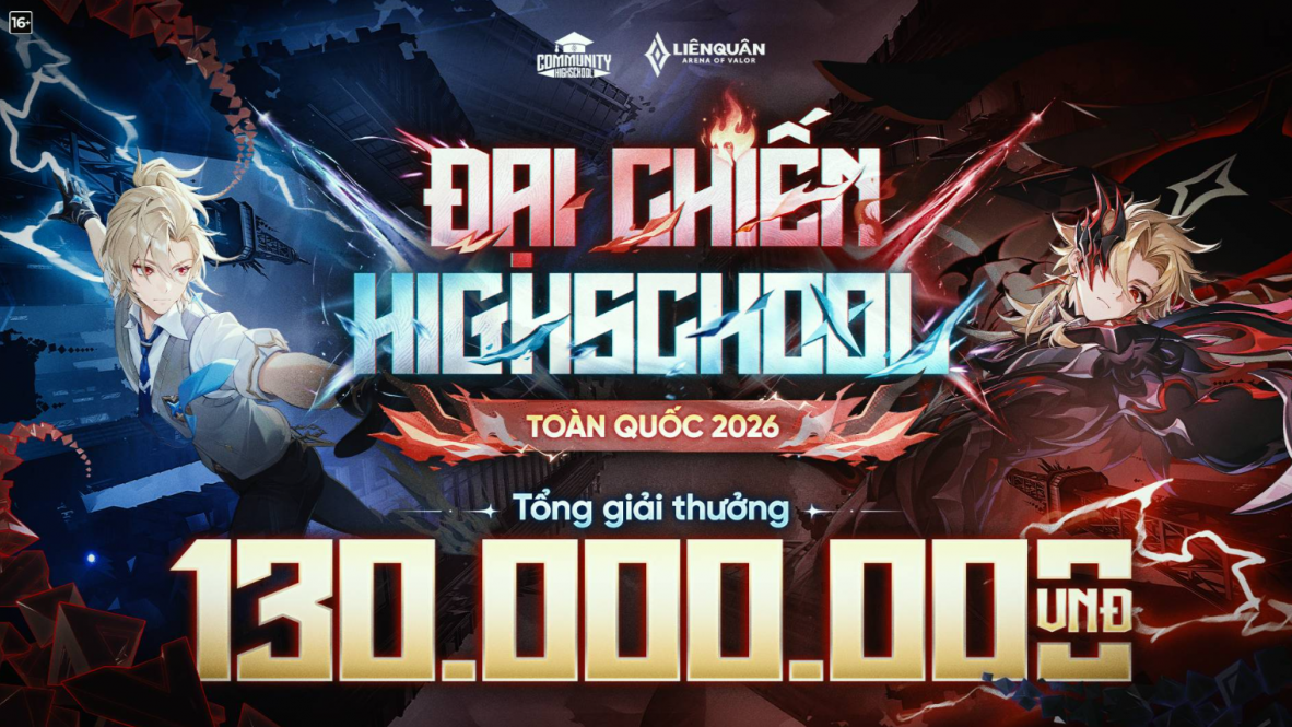 Garena khởi động giải đấu Liên Quân toàn quốc dành cho học sinh THPT