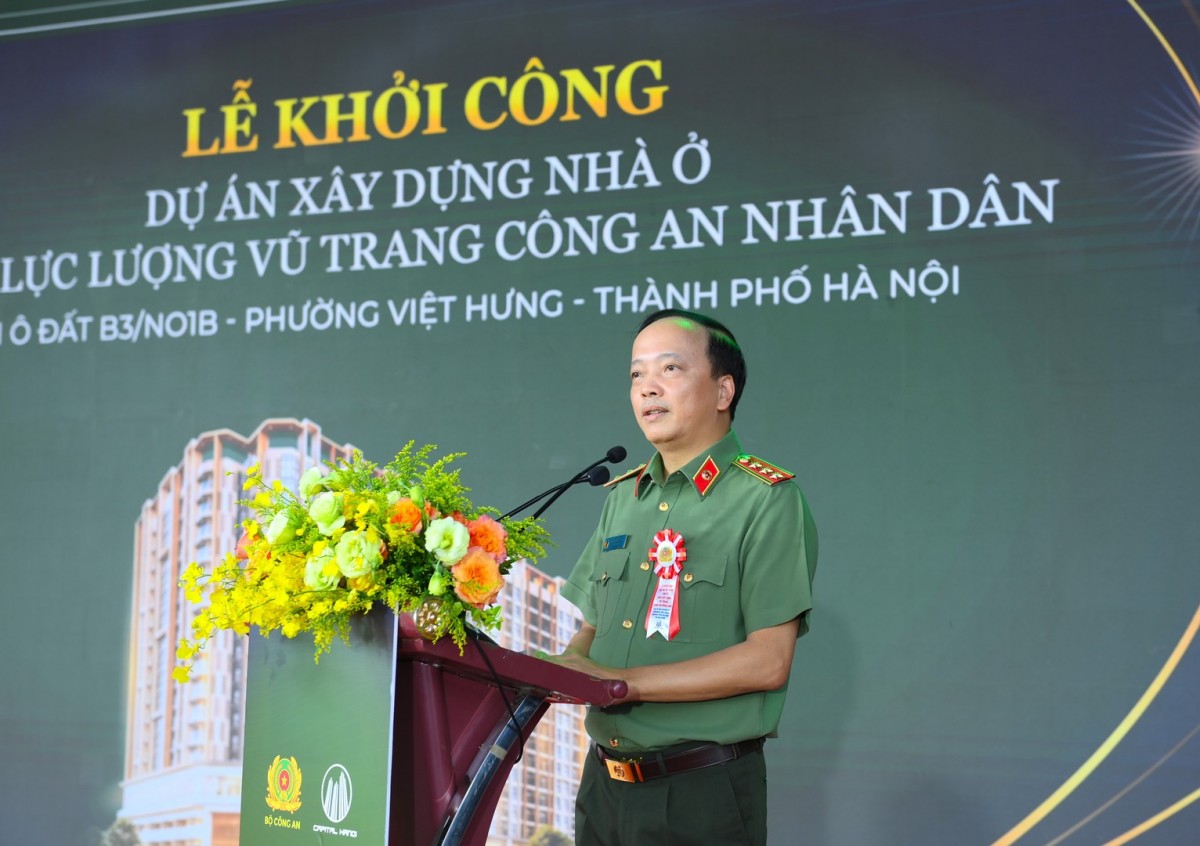 Hà Nội: Khởi công dự án nhà ở 18 tầng dành cho lực lượng Công an nhân dân Hà Nội: Khởi công dự án nhà ở 18 tầng dành cho lực lượng Công an nhân dân