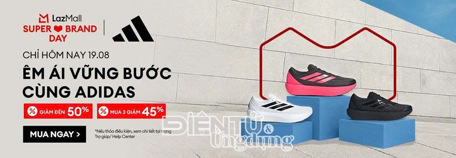 Lazada phân phối độc quyền mẫu giày chạy bộ ZENBOOST trên toàn khu vực