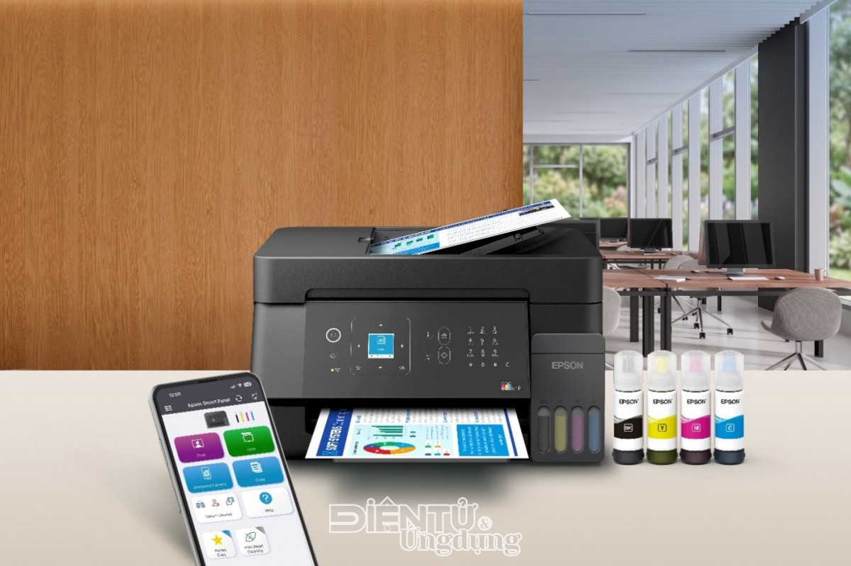 Epson ra mắt máy in EcoTank thế hệ mới