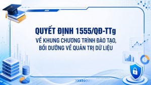 Thủ tướng ban hành Khung chương trình đào tạo, bồi dưỡng về quản trị dữ liệu