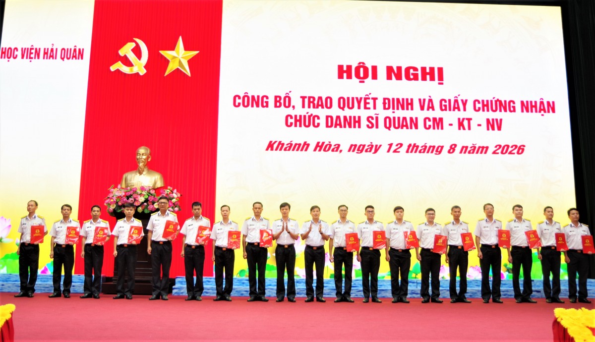 Học viện Hải quân đẩy mạnh chuyển đổi số, hướng tới xây dựng 'Nhà trường thông minh'