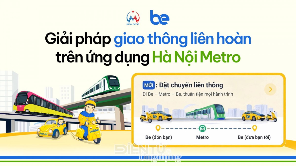 BE - Metro - BE, giải pháp kết nối giao thông liên hoàn cho thủ đô