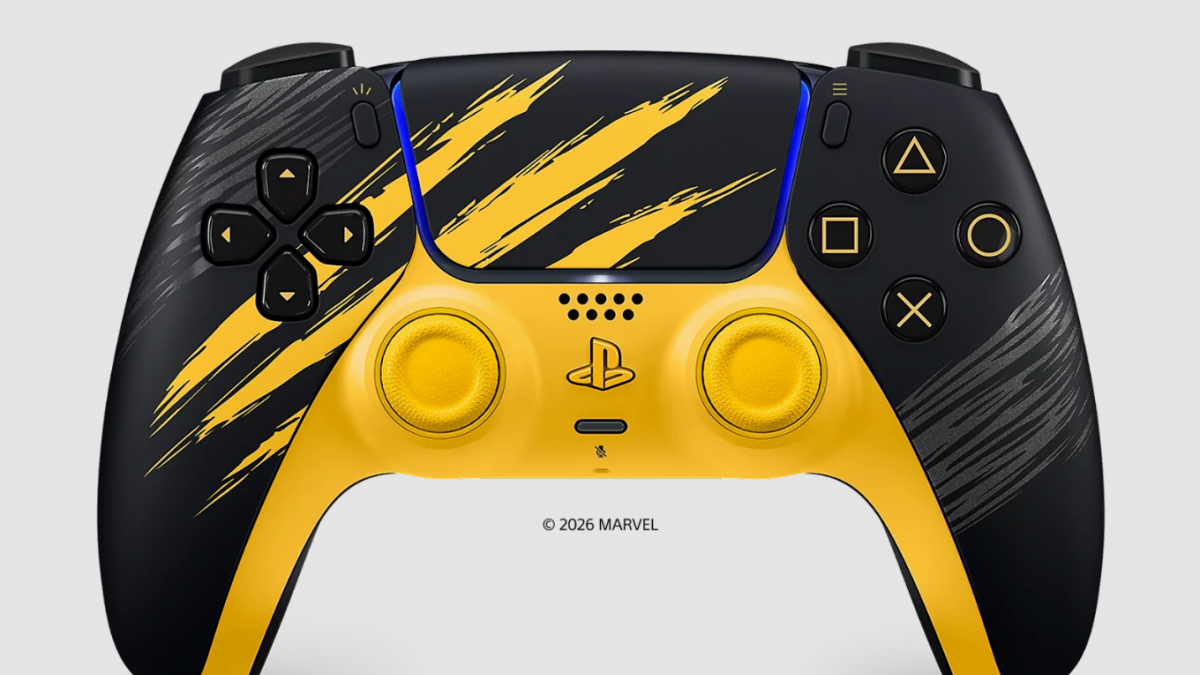 PS5 DualSense phiên bản Marvel’s Wolverine Battle Yellow Limited Edition Bundle. Ảnh: PlayStation. PS5 DualSense phiên bản Marvel’s Wolverine Battle Yellow Limited Edition Bundle. Ảnh: PlayStation.