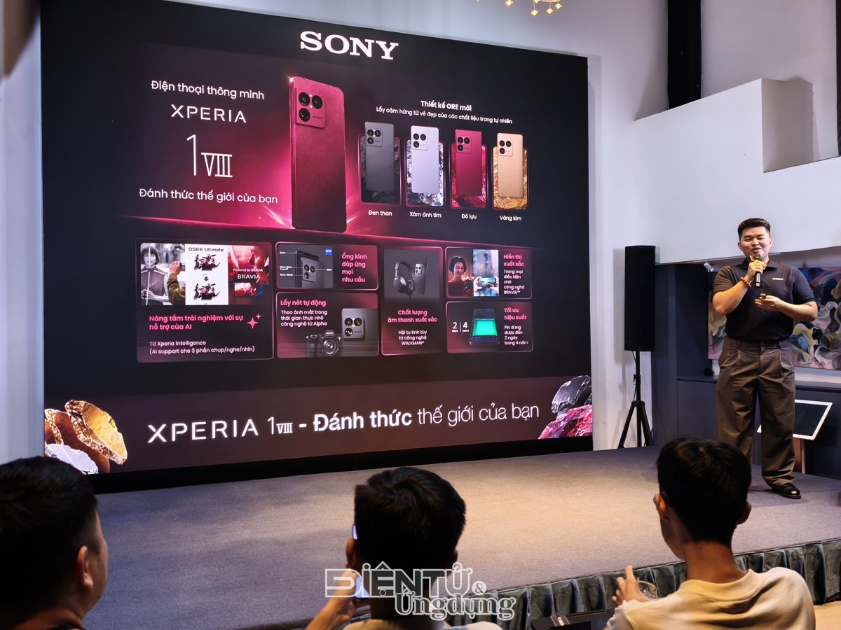 Sony Xperia 1 VIII chính thức lên kệ với giá bán 38,99 triệu đồng