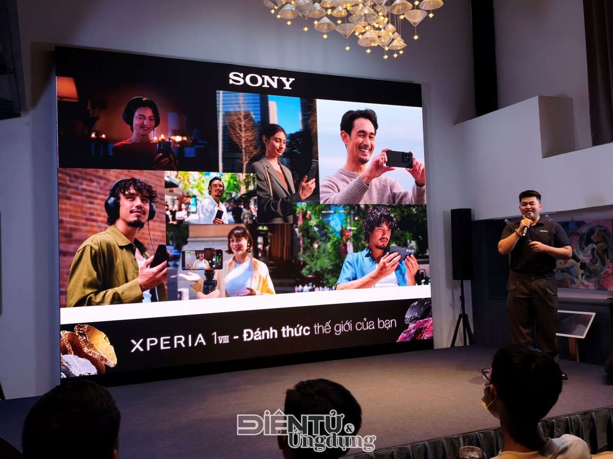 Sony Xperia 1 VIII chính thức lên kệ với giá bán 38,99 triệu đồng
