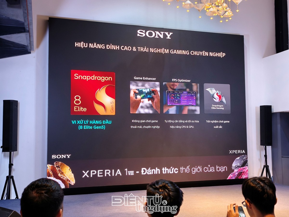 Sony Xperia 1 VIII chính thức lên kệ với giá bán 38,99 triệu đồng