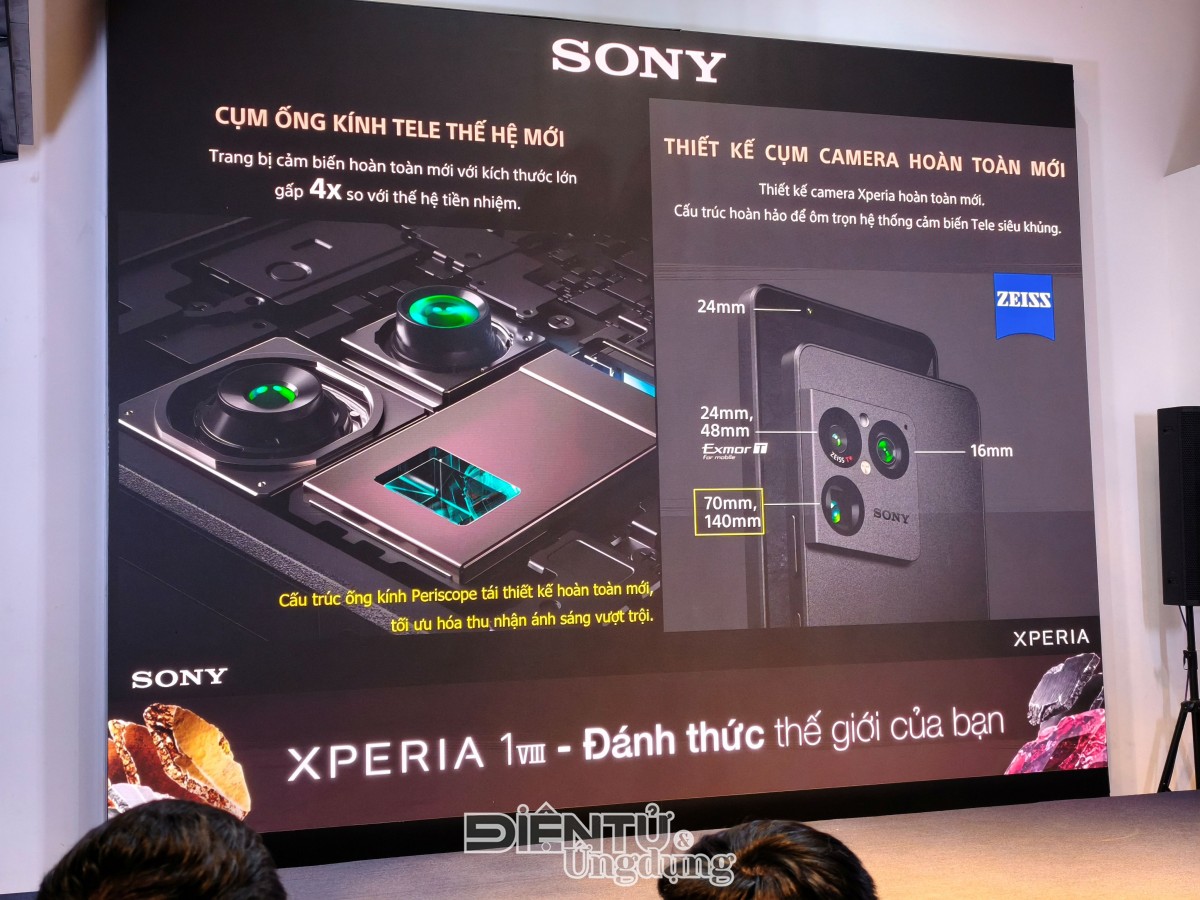 Sony Xperia 1 VIII chính thức lên kệ với giá bán 38,99 triệu đồng