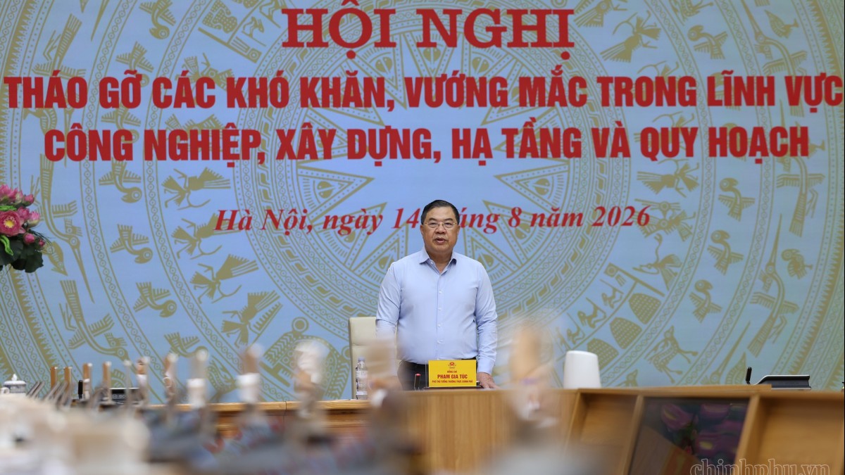 Khơi thông nguồn lực, tạo thuận lợi cho doanh nghiệp phát triển công nghiệp, xây dựng, hạ tầng