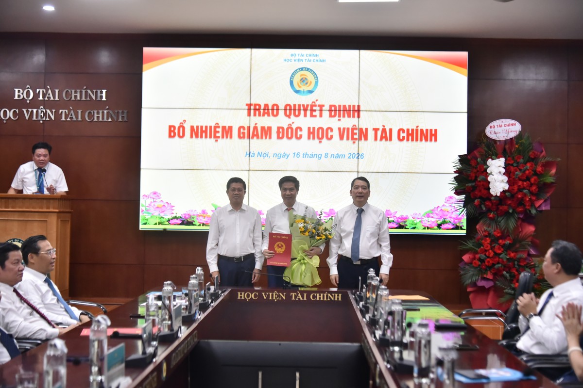 Ông Nguyễn Đào Tùng tiếp tục làm Giám đốc Học viện Tài chính
