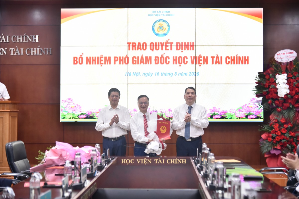 Ông Nguyễn Đào Tùng tiếp tục làm Giám đốc Học viện Tài chính