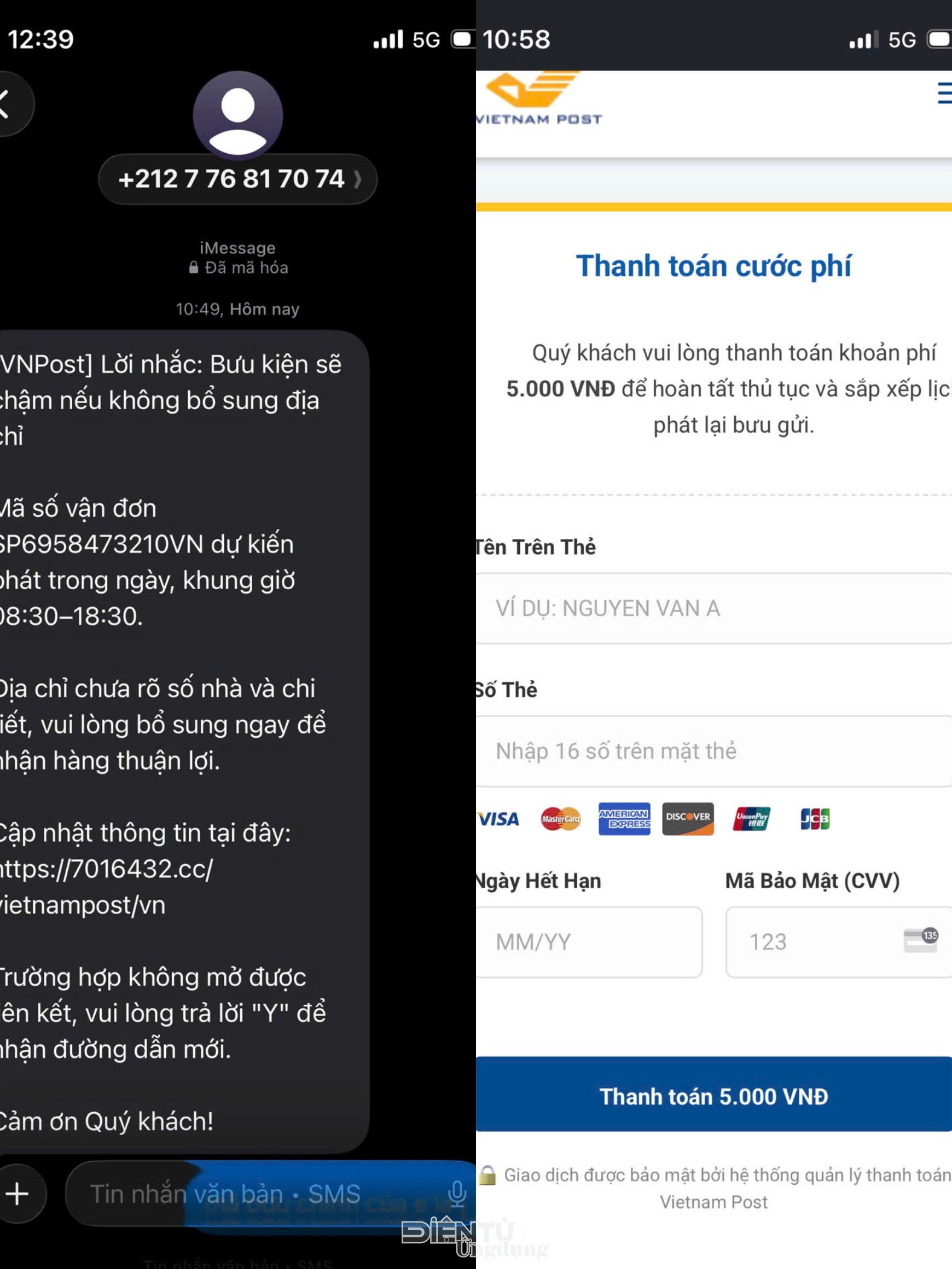 Bưu điện Việt Nam cảnh báo: Người hay mua hàng online chớ chủ quan Bưu điện Việt Nam cảnh báo: Người hay mua hàng online chớ chủ quan