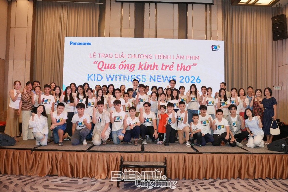 “Qua ống kính trẻ thơ” vinh danh 16 tác phẩm xuất sắc