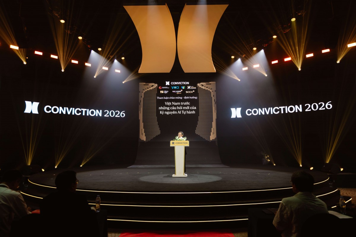 Conviction 2026 Ngày 2: Kết nối nguồn lực toàn cầu để tăng tốc ứng dụng AI tại Việt Nam Conviction 2026 Ngày 2: Kết nối nguồn lực toàn cầu để tăng tốc ứng dụng AI tại Việt Nam