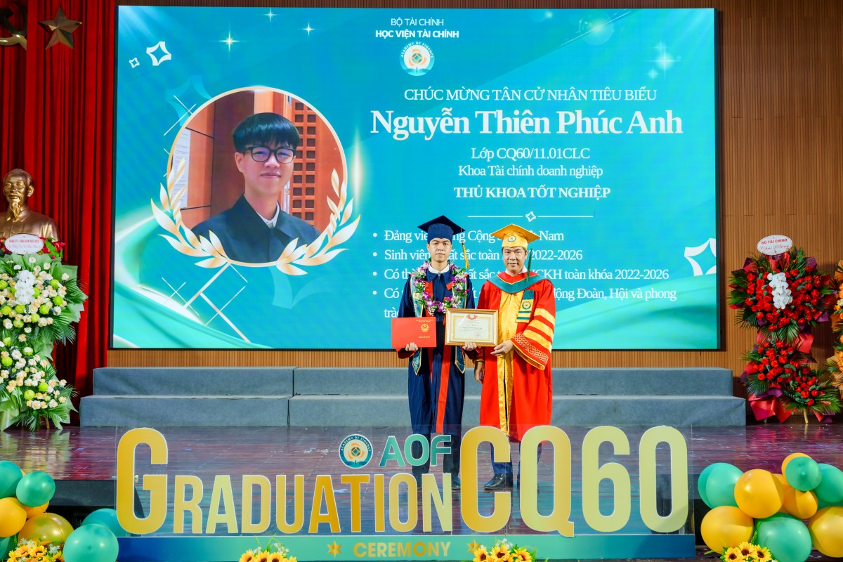 Hơn 88% sinh viên hệ chính quy Học viện Tài chính đủ điều kiện tốt nghiệp
