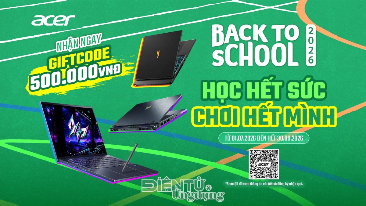 Acer Day 2026, sự kiện ý nghĩa chào mừng 50 năm thành lập Acer Day 2026, sự kiện ý nghĩa chào mừng 50 năm thành lập