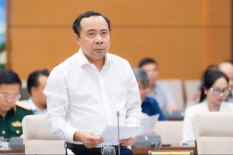 Bộ trưởng Bộ Khoa học và Công nghệ Vũ Hải Quân phát biểu tại Phiên họp Bộ trưởng Bộ Khoa học và Công nghệ Vũ Hải Quân phát biểu tại Phiên họp