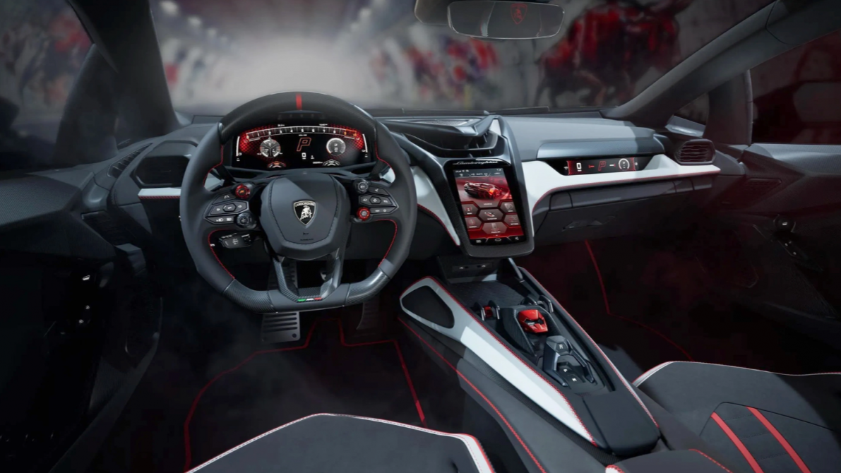 Thiết kế khoang lái Lamborghini Revuelto SV. Ảnh: Lamborghini.