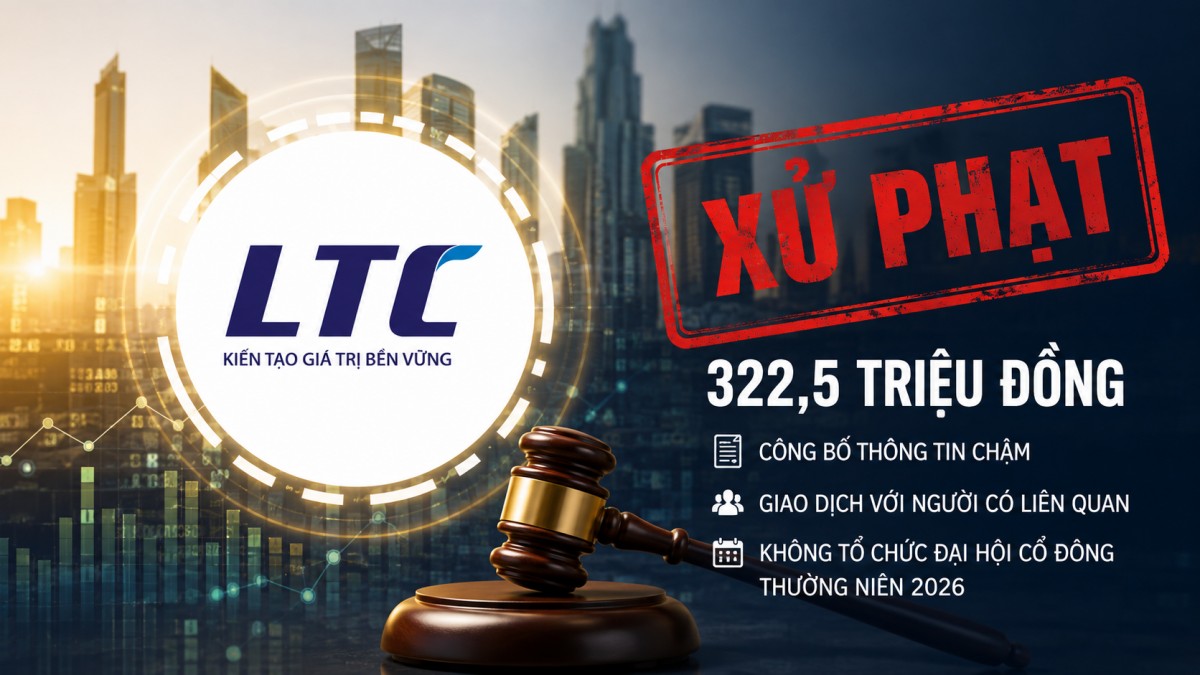 Công ty Điện nhẹ viễn thông bị phạt 322,5 triệu đồng