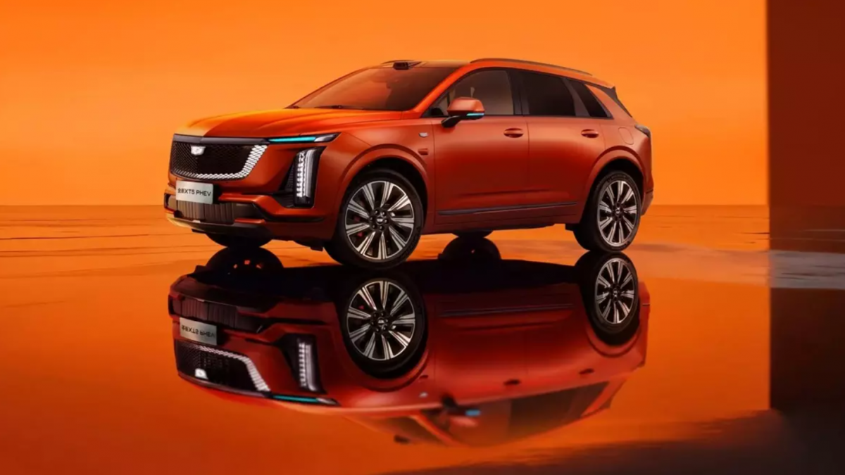 Thiết kế ngoại thất Cadillac XT5 PHEV 2027. Ảnh: Cadillac.