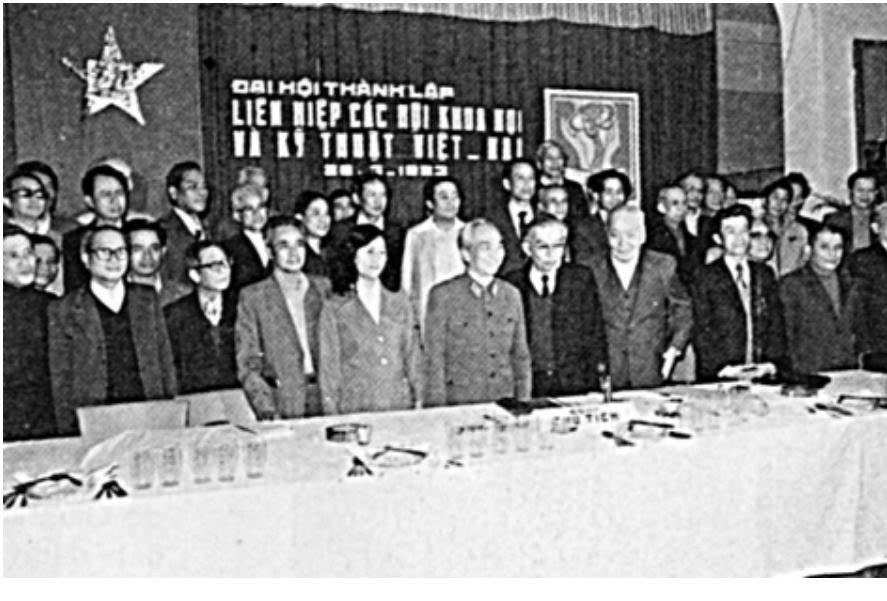 Các đại biểu dự Đại hội Liên hiệp các Hội Khoa học và Kỹ thuật Việt Nam lần thứ nhất