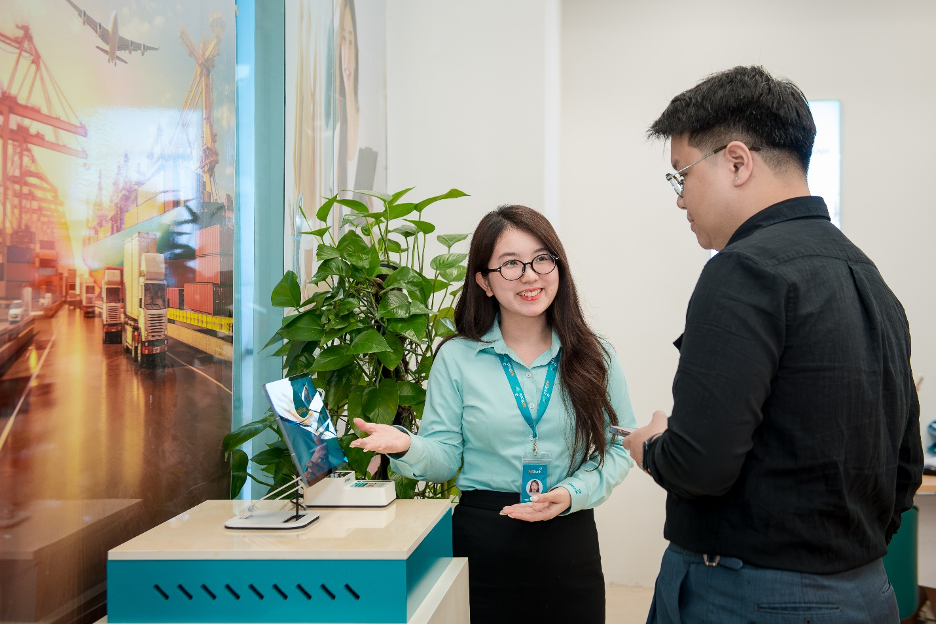 Giao dịch tại ABBank thuận tiện hơn với mô hình Số hóa giao dịch tại quầy
