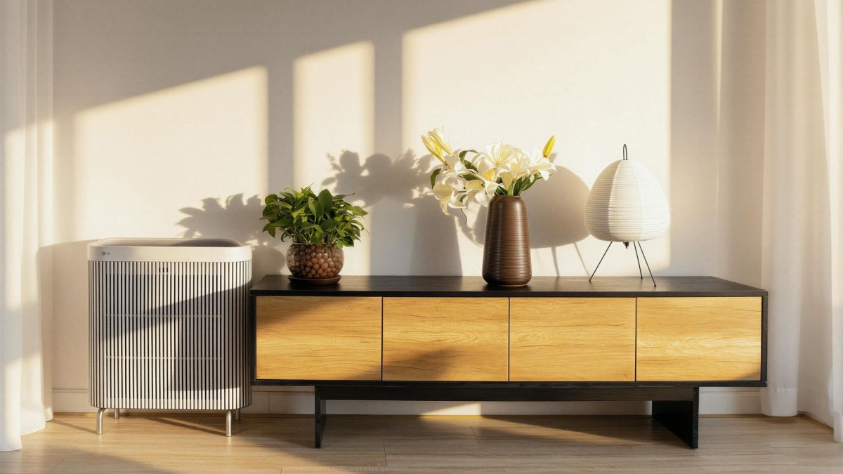Tô điểm không gian sống, LG ra mắt máy lọc không khí siêu mỏng PuriCare WallFit