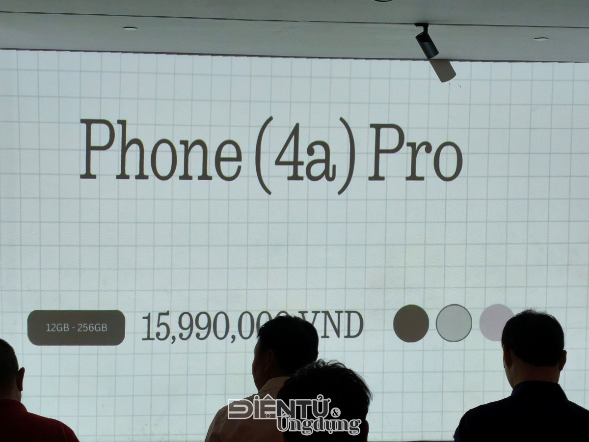 Nothing Phone chính thức có mặt tại Việt Nam Nothing Phone chính thức có mặt tại Việt Nam