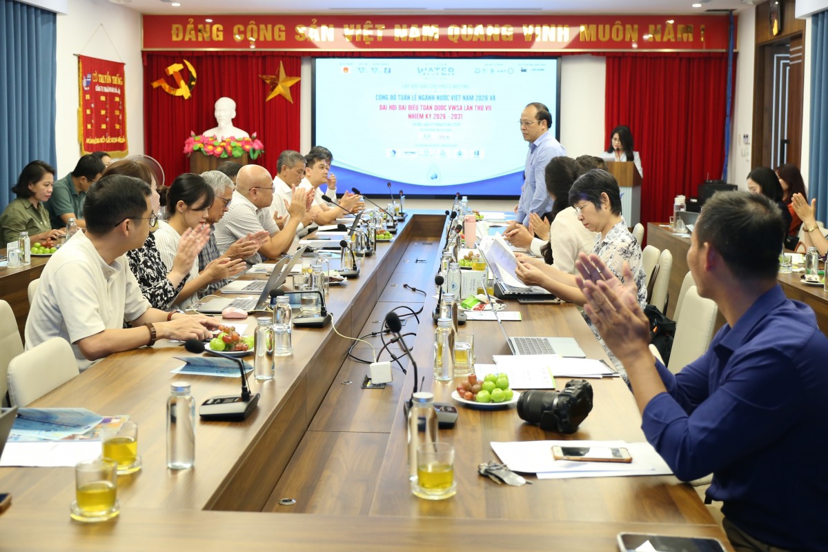 Tuần lễ ngành Nước Việt Nam 2026: Tăng cường khả năng thích ứng bằng chuyển đổi số