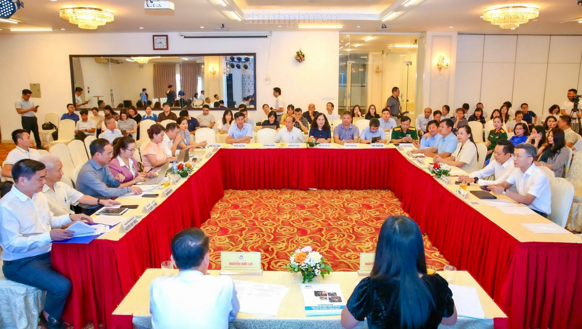 Quang cảnh tọa đàm. (Ảnh: chinhphu.vn)