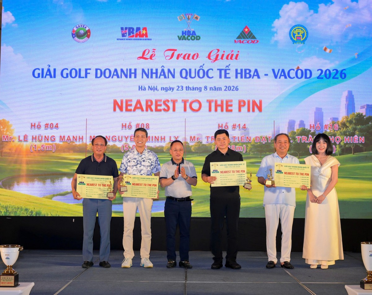 Team Hasco Holdings gặt thành tích tại Giải golf HBA - VACOD kết nối doanh nhân Việt Nam - Australia Team Hasco Holdings gặt thành tích tại Giải golf HBA - VACOD kết nối doanh nhân Việt Nam - Australia