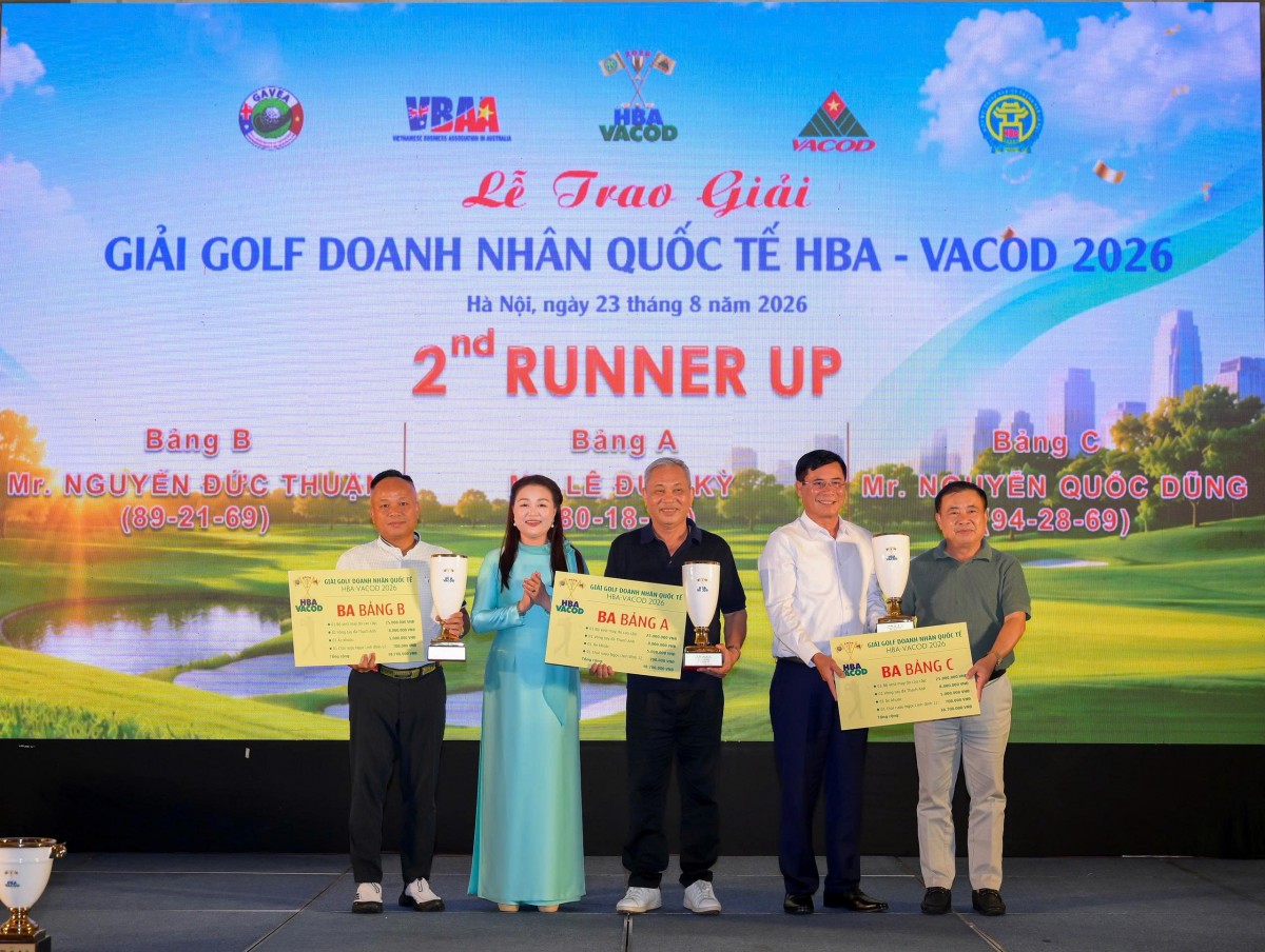 Team Hasco Holdings gặt thành tích tại Giải golf HBA - VACOD kết nối doanh nhân Việt Nam - Australia Team Hasco Holdings gặt thành tích tại Giải golf HBA - VACOD kết nối doanh nhân Việt Nam - Australia