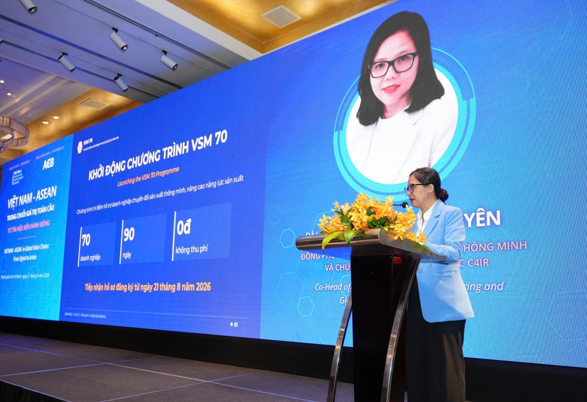 ACB đồng hành cùng HCMC C4IR trong xây dựng hệ sinh thái hỗ trợ doanh nghiệp