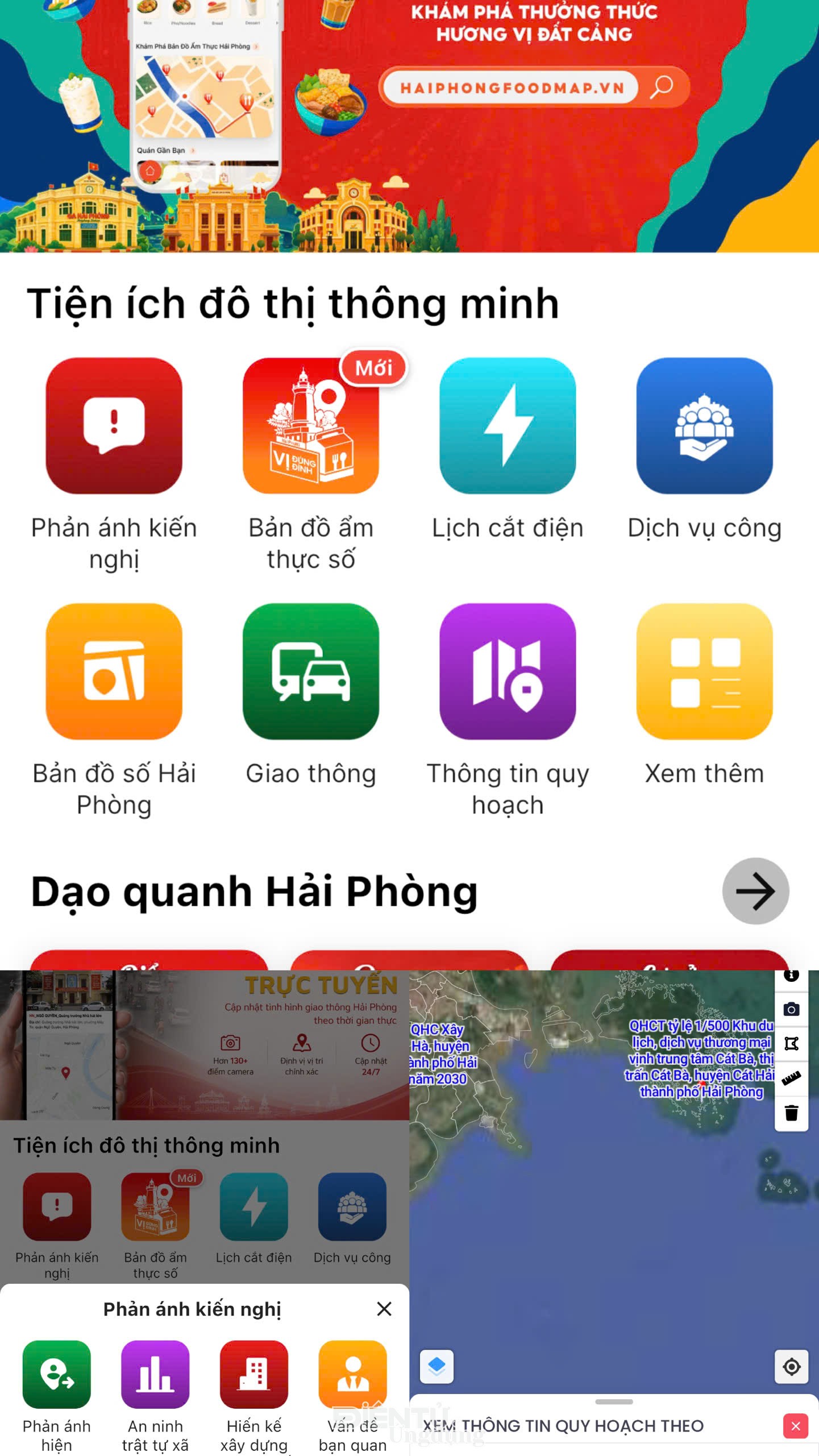 Smart Hải Phòng mở rộng tiện ích, tăng tương tác số