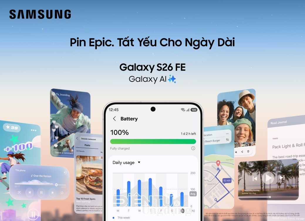 Samsung Galaxy S26 FE chính thức lên kệ, giá từ 18.990.000 đồng Samsung Galaxy S26 FE chính thức lên kệ, giá từ 18.990.000 đồng