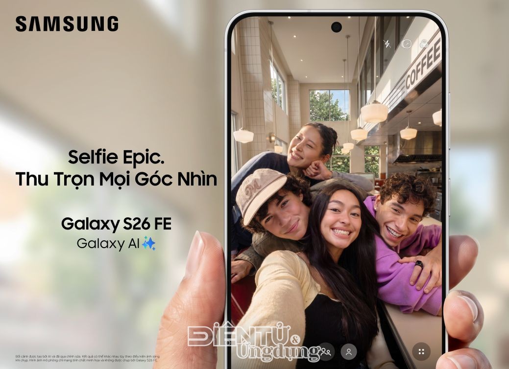 Samsung Galaxy S26 FE chính thức lên kệ, giá từ 18.990.000 đồng Samsung Galaxy S26 FE chính thức lên kệ, giá từ 18.990.000 đồng