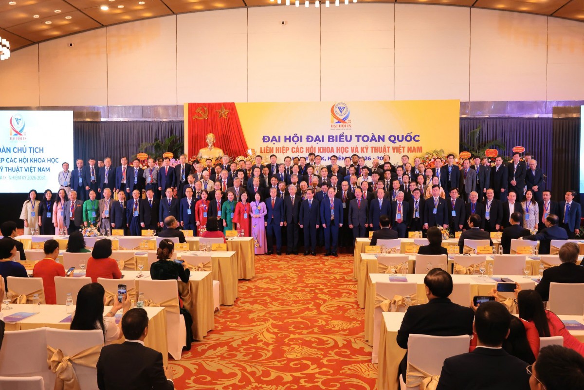 Đại hội IX Liên hiệp Hội Việt Nam: Phát huy trí tuệ, tạo động lực mới từ khoa học, công nghệ