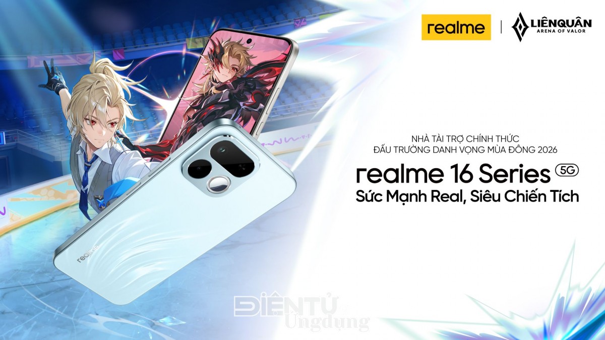 realme đồng hành cùng Đấu Trường Danh Vọng mùa thứ 3 liên tiếp