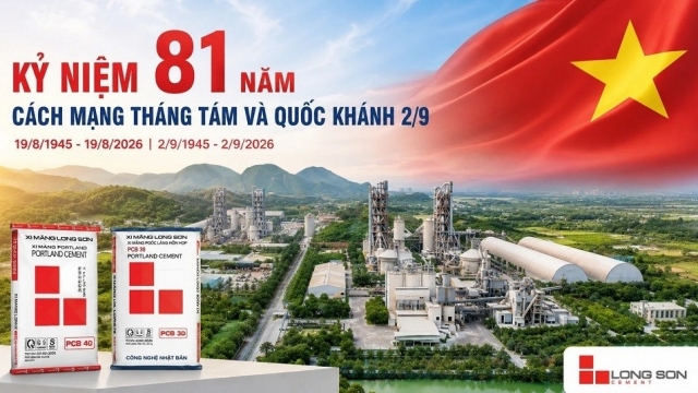 Xi măng Long Sơn chào mừng 81 năm Quốc khánh 2/9