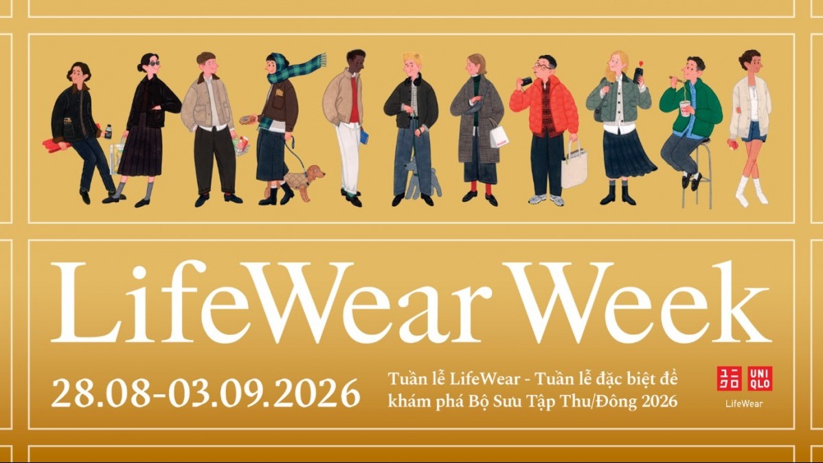 UNIQLO lần đầu tiên khởi động tuần lễ LifeWear trên toàn cầu