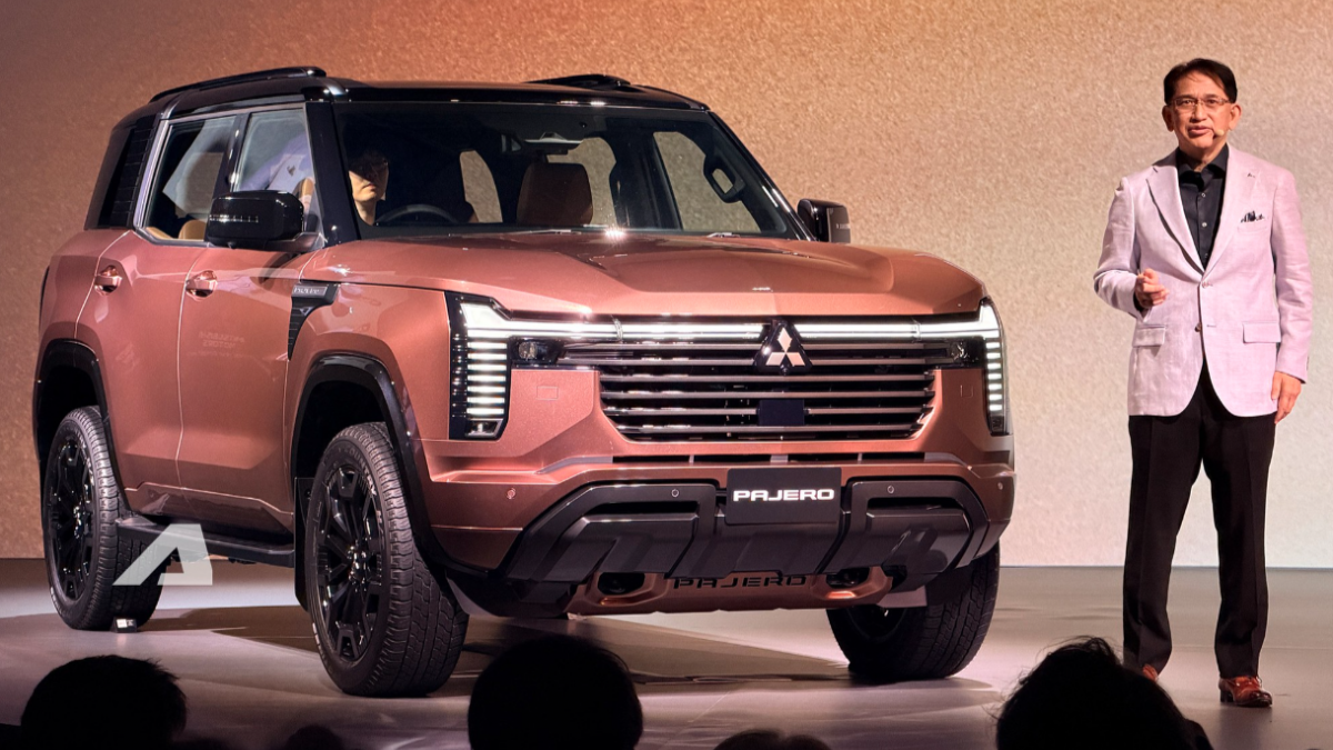 Mitsubishi chính thức giới thiệu Mitsubishi Pajero thế hệ thứ 5 tại Nhật Bản. Ảnh: Linh Đan.
