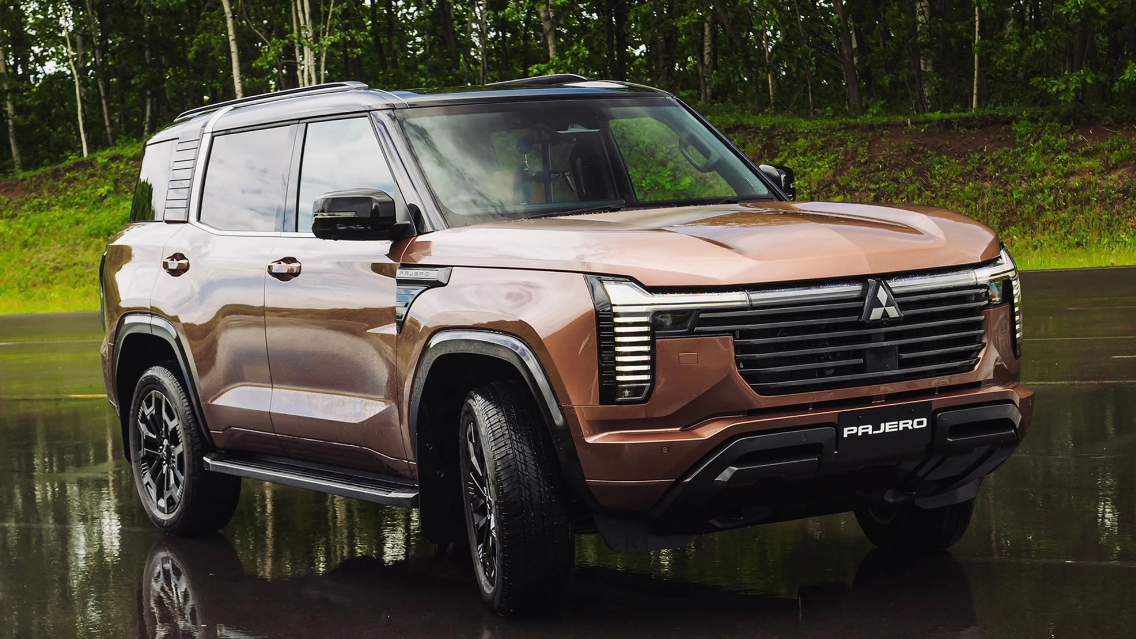 Ngoại thất Mitsubishi Pajero thế hệ thứ 5. Ảnh: Mitsubishi Pajero.