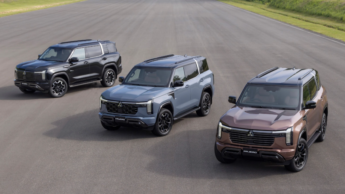 Mitsubishi Pajero phát triển với nhiều thiết kế ngoại thất. Ảnh: Mitsubishi.