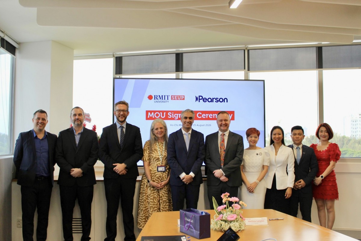 RMIT Việt Nam và Pearson hợp tác nâng cao năng lực tiếng Anh