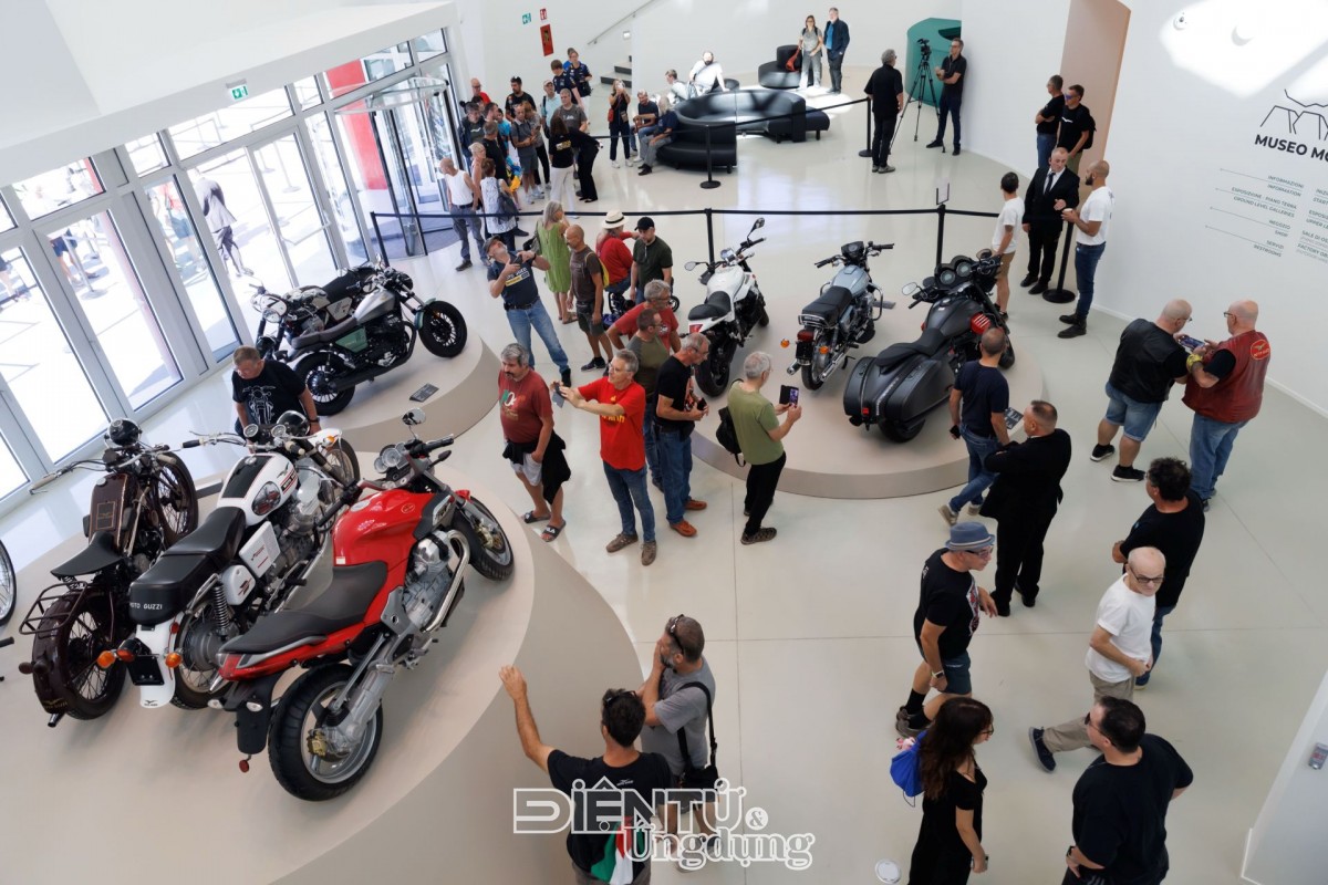 Ngôi nhà Moto Guzzi chính thức mở cửa đón khách