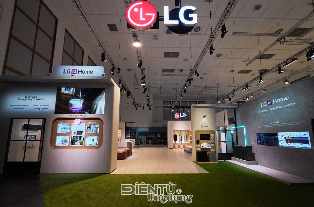 Định hình xu hướng gia dụng mới, LG mang hệ sinh thái AI Home đến IFA 2026