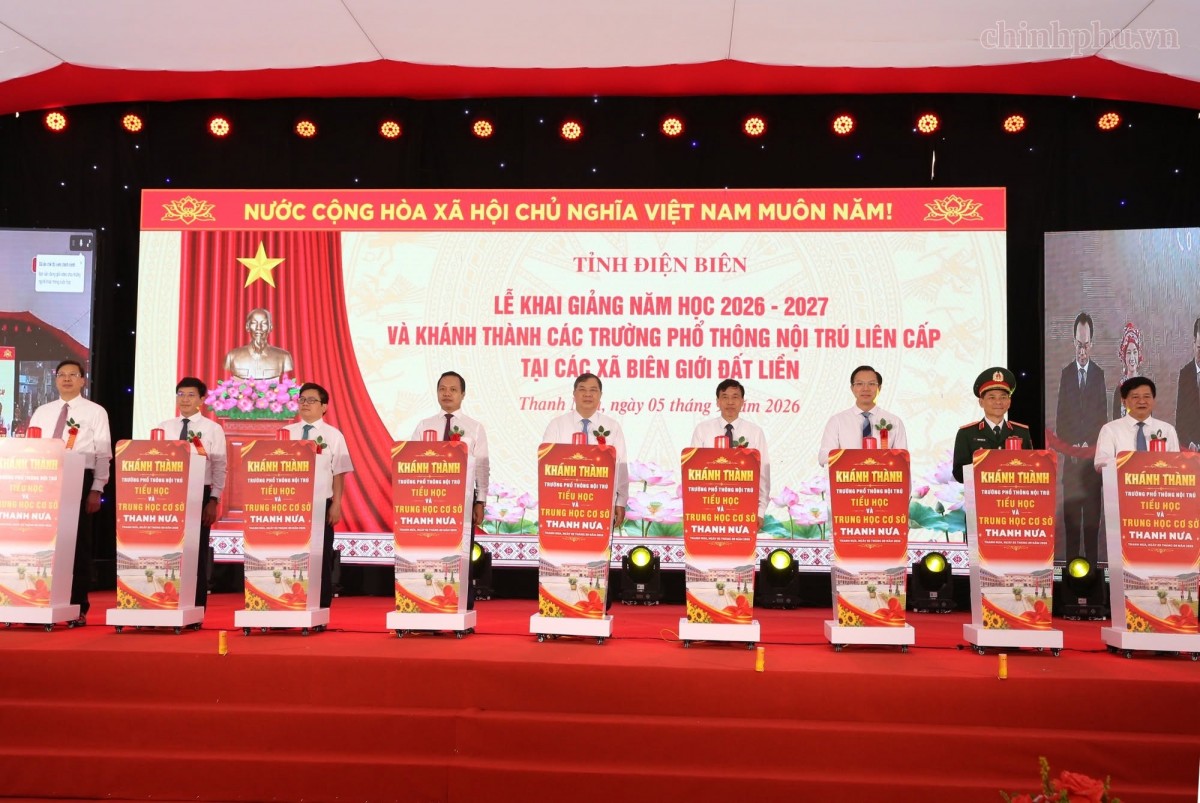 Trường nội trú 224 tỷ đồng ở Điện Biên đón năm học mới