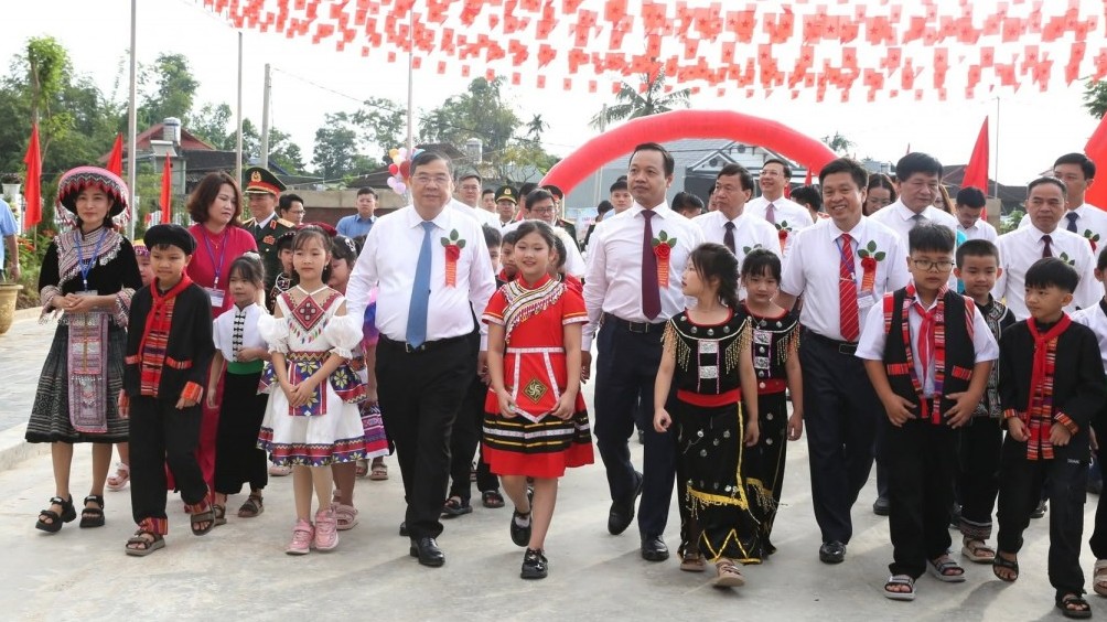 Trường nội trú 224 tỷ đồng ở Điện Biên đón năm học mới