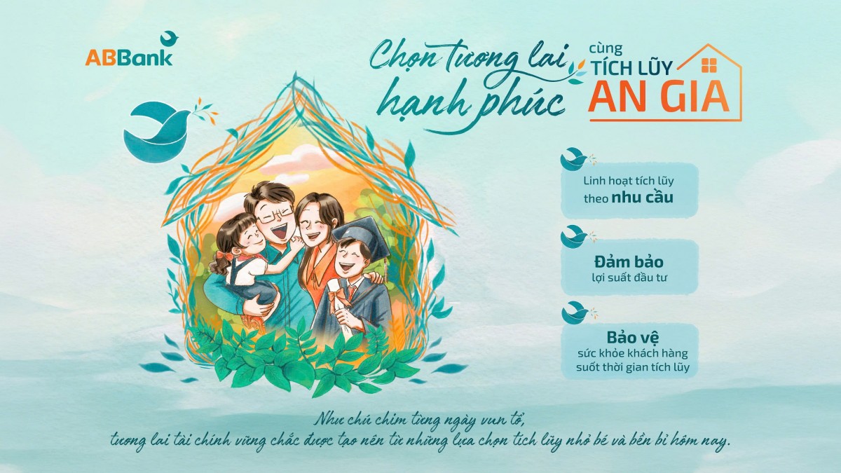 ABBank ra mắt giải pháp Tích lũy An Gia, hướng tới kế hoạch tài chính dài hạn